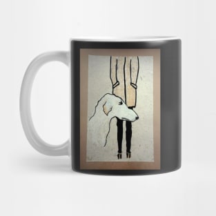 The dog and the girl Mug